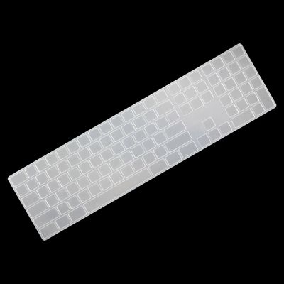 Magic Keyboard Silicone Keyboard cover A1644 A1314 Cover Skin Protector For Apple imac Keyboard with Number key A1843 A1243 Basic Keyboards