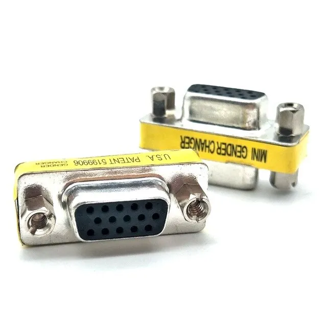 Rs232 Gender Changer Db9 9pin Vga To Adapter Female Female Changer To