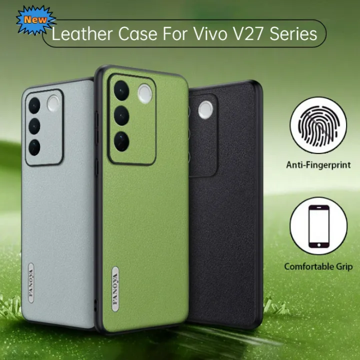 เคสสำหรับ-vivo-v27-pro-v27e-5g-2023ความสะดวกสบายปลอกอ่อนป้องกันหนังสำหรับ-vivov27-pro-v27pro-vivov27e-กันกระแทกง่ายป้องกันด้านหลังเคสแฟชั่นลำลองธุรกิจ