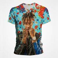 Hot Rapper Star 3D Printing Mens T-shirt เทรนด์ฮิปฮอปรูปแบบผู้หญิงเสื้อยืดแขนสั้นฤดูร้อน XS-5XL