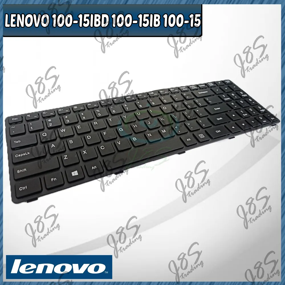 Lapotp Black Frame Black Laptop Keyboard Replacement For Lenovo Ideapad 100 15 100 15ibd 100 15ib B50 50 Lazada Ph