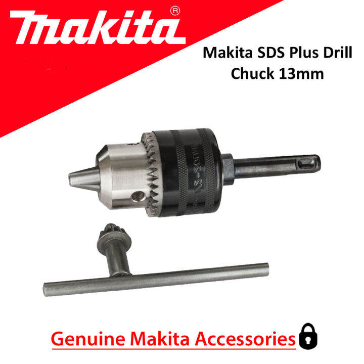 Makita 1940417 13mm SDS Plus Adaptor Drill Chuck and Key Set