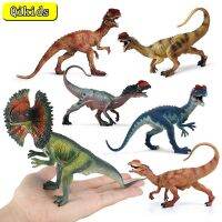 Simulação Dinossauro Figurinhas Dinossauro Jurássico Modelo Animal Dilçosaurus PVC ตุ๊กตาขยับแขนขาได้ Coletando Crianas Brinquedos Edos Edos Edos Edos Edostivos