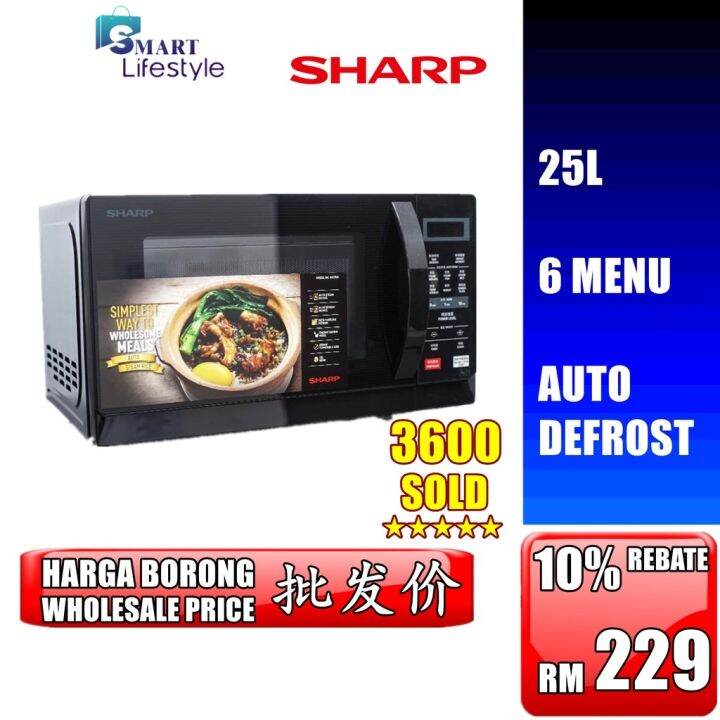 NEW Sharp Basic Microwave Oven (20L) R207EK / R2021GK Lazada