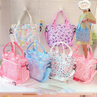 กระเป๋าผ้าอ้อม Sanrio Anime Diaper Storage Tote กระเป๋าพยาบาลเด็ก Mommy Outting Packet Multiftional ความจุขนาดใหญ่กระเป๋าเป้สะพายหลังผ้าอ้อม