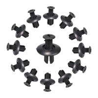 102050pcs Universal Car Bumper Fender 8mm Hole Plastic Rivets Fasteners Screw Car Fastener Clips for Toyota Focus Kia Nissan