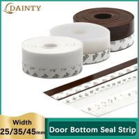 5Meters Door Bottom Seal Strip Weather Window Rubber Weatherstrip Windproof Dust Self Adhesive Door Windshield Home Sealing Tape Decorative Door Stops