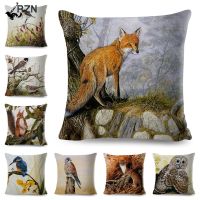 【hot】₪❡ Colorful Cushion Cover for Kids Room Sofa Cartoon Polyester Pillowcase 45x45cm