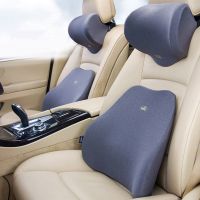 Car Headrest Pillow Neck Backseat Memory Lumbar Breathable Auto Car Pillow Headrest Cushion Car Seat Pillow Interior Decoration