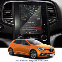 รถจัดแต่งทรงผม DashboardDisplay ฟิล์มนำทาง GPS หน้าจอกระจกฟิล์มป้องกันการควบคุมของหน้าจอแอลซีดีสำหรับเรโนลต์ Megane 2016-2019
