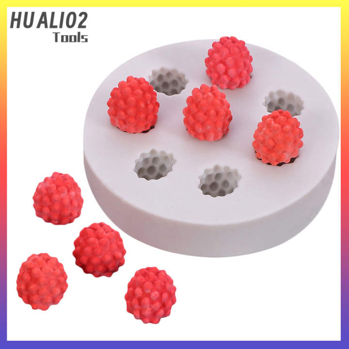 แม่พิมพ์ซิลิโคน-huali02แม่พิมพ์3d-ตกแต่งเค้กราสเบอร์รี่บลูเบอร์รี่บลูเบอร์รี่อุปกรณ์ทำขนม