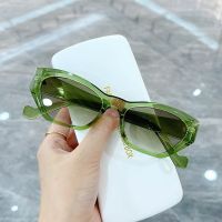 【CC】❉✤●  Sunglasses Woman Fashion Small Frame Design Glasses Female Brand Designer Colors Gradient Oculos De Sol