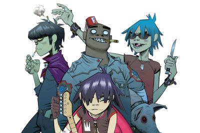 โปสเตอร์วง Gorillaz กอริลลาซ Music Poster รูปภาพ ของขวัญ ของสะสม แต่งบ้าน ของแต่งห้อง โปสเตอร์ขนาดใหญ่ โปสเตอร์แต่งห้อง โปสเตอร์ติดผนัง 77poster