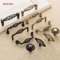 【hot】 KK FING Cabinet Handles Hollow Out Birdcage Drawer Knobs Cupboard Door Pulls Hardware