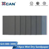 【LZ】✈  XCAN 14pcs 800-3000 Grit Wet Dry Sandpaper Waterproof Sand paper for Wood Metal Polishing Tool Sanding Paper