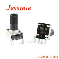 10pcs RV09 RV0931 Potentiometer Side Adjustable Handle 20mm Shaft 1K/B102 5K/B502 10K/B103 50K/B503 100K/B504 WH09 0931