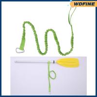 WDFINE สายจูงผูกพายเรือคายัคพร้อมตัวหนีบหัวเข็มขัดโลหะสายจูงตกปลาพายเรือคายัค