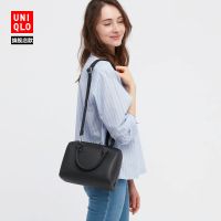 ♤ฮูดดี้☊2022ใหม่ Uniqlo ผู้หญิงสวมใส่กระเป๋าหนังเทียมของผู้หญิง (บอสตันกระเป๋าของเขา) 444218