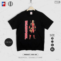 [ส่งฟรี] เสื้อยืด Deadpool เดดพูล ลิขสิทธิ์แท้ มาร์เวล รุ่น MVX-321 เสื้อ Marvel แท้ [M,L,XL,2XL]