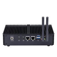 QOTOM Mini PC Q301S Q305S Celeron 2955U 3205U Dual Core Dual LAN Fanless สำนักงาน Home ธนาคารโรงแรม PC