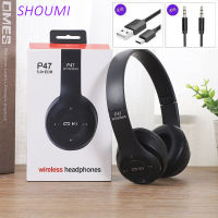 Wireless Bluetooth Headphone Foldable Headset Stereo Bass Earphone Kid Girl Helmet Earbud Gift,with Microphone,For Music Gaming