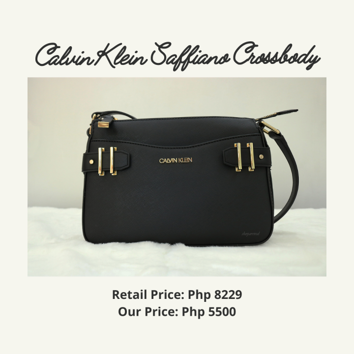 Calvin Klein Saffiano Crossbody Lazada PH