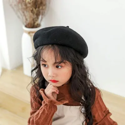 Mũ Nồi Cho Bé Gái Kiểu Dáng Hàn Quốc Xinh Xắn (2-6 tuổi)