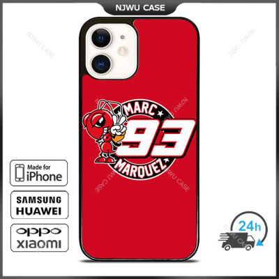 Marc Marquez Phone Case for iPhone 14 Pro Max / iPhone 13 Pro Max / iPhone 12 Pro Max / XS Max / Samsung Galaxy Note 10 Plus / S22 Ultra / S21 Plus Anti-fall Protective Case Cover