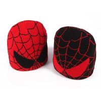 New Cartoon Spider Embroidered Beanies Hat Men Winter Autunm Warm Knitted Bonnet Cap Soft Wool Skullies Beanies Caps Boys Gifts