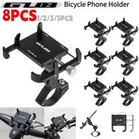 GUB PLUS 21 Mobile Phone Holder Bicycle Quad Lock Phone Holder Motorcycle Anti-slip Bike Phone Holder For 22.2-31.8mm Handlebar