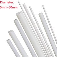 【hot】♘◐ 1pcs Diameter 6mm-50mm PTFE Stick Polyte trafluoroetylene Rod Polytef Bar Length 80mm 200mm