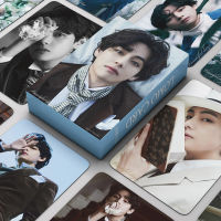 BTS V การ์ดสะสมโปสการ์ด2023การ์ด LOMO 55ชิ้น/กล่อง