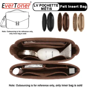 (1-125/ LV-Multi-Pochette-Acc-R) Bag Organizer for LV Multi Pochette  Accessoires - A set of 2 : Raw-Edge
