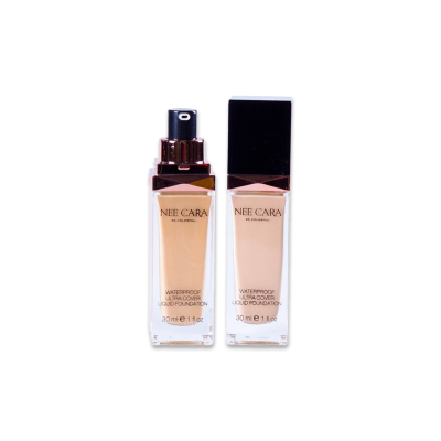 NEE CARA นีคาร่า ครีมรองพื้น กันน้ำ N589  WATERPROOF ULTRA COVER LIQUID FOUNDATION