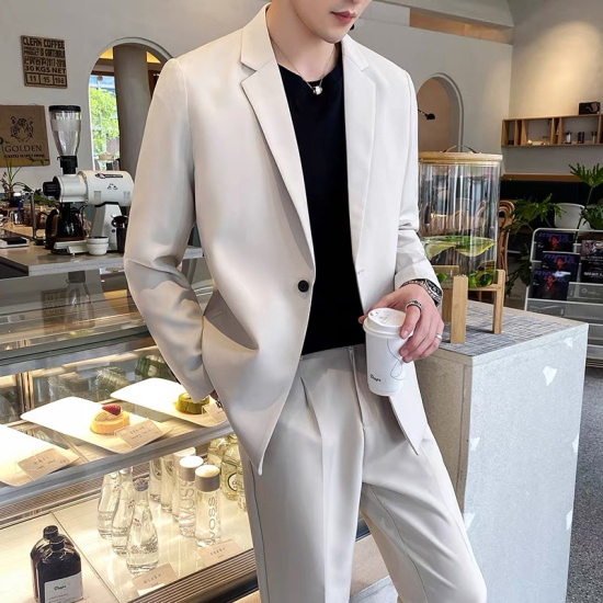 Mua Áo vest Blazer dạ nam dáng dài 2 lớp lịch lãm, thời trang thu đông 2020  | Tiki