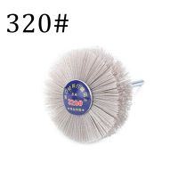 3 quot; Grinding Nylon Wheel Wire Brush Woodwork Furniture Polishing Brush Head Grinder 80 120 180 240 320 400 600 Grit Abrasive Tool