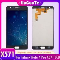 5.7 "ทดสอบต้นฉบับสำหรับ Infinix Note 4 Pro ชิ้นส่วนจอสัมผัสแอลซีดีของเครื่องแปลงดิจิทัล X571สำหรับจอสำรอง X571 Infinix