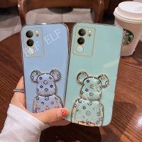 เคสโทรศัพท์ซิลิโคนแฟชั่น2023สำหรับ VIVO V29 5G เคส TPU แบบนิ่มกันกระแทก VIVOV29กันชนฝาครอบโทรศัพท์มือถือ Vivo V29 5G พร้อมที่กันกระแทกหมีน่ารัก