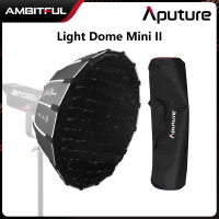 Aputure Light Dome Mini II 21.6 "Softbox แปดเหลี่ยมลึกพร้อมตารางรังผึ้งสำหรับ Bowens ไฟติดตั้ง Aputure 300X/300D I/ 200X/100X