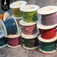 hotx【DT】 Chaton Cup Chain Clothing Wedding Trimmings Diy Crafts Sewing Rhinestones Trim By The Yard