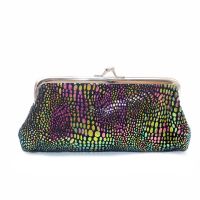 ◎ﺴ◆ WomenS Wallet Leopard Printing Coin Purse Ladies Lipstick Storage Cosmetic Bag Card Holder Colorful Money Bag Organizer