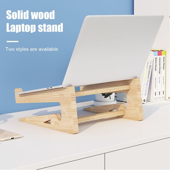 wood-laptop-stand-cooling-bracket-universal-for-15-17-inch-notebook-macbook-pro-air-ipad-pro-detachable-wooden-holder-mount-laptop-stands