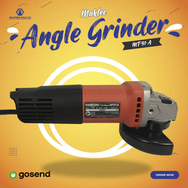 Maktec Mt A Mesin Gerinda Disc Grinder Listrik Lazada Indonesia