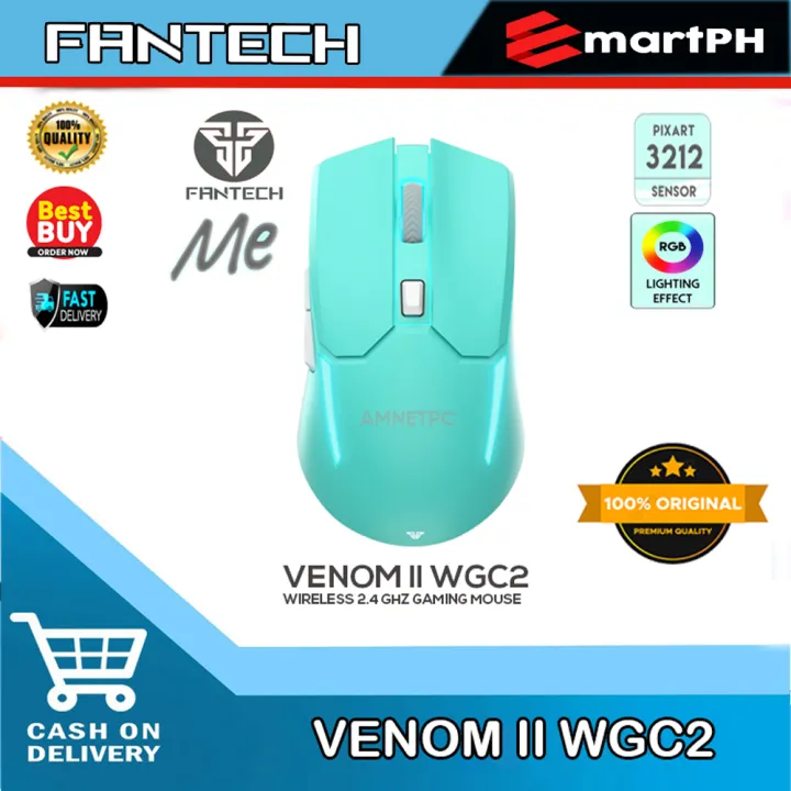 BEST BUY (emartPH) Fantech Mouse Venom II WGC2 Pixart 3212 Gaming ...