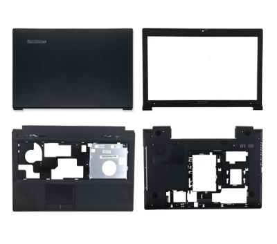 ใหม่ล่าสุดที่วางแขนแล็ปท็อปของแท้แผงฝาปิดคีย์บอร์ดใช้ในบ้านด้านบน B590 B595 LB59A 60.4XB04 012 60.4XB04 001สีดำ