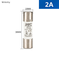 Witkitty 1ชิ้น500โวลต์10x38มิลลิเมตร2A 6A 4A 10A 12A 16A 25A 32A DC PV พลังงานแสงอาทิตย์ฟิวส์โลหะอัลลอยด์สำหรับการป้องกันระบบพลังงานแสงอาทิตย์