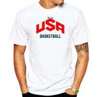 New USA Basketball T-Shirt Men&amp;ampWomen Black White Shirt 3