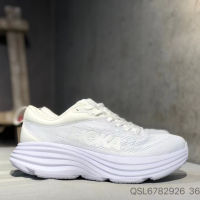 HOKA ONE บังได 8 รองเท้าวิ่ง Bondi8 รองเท้าผู้หญิงรองเท้ากีฬาที่ทนต่อการดูดซับแรงกระแทกรองเท้าผู้ชายวิ่งมาราธอนกลางแจ้ง