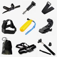 ♣♕♈ Orbmart 9 in 1 Sport Action Camera Accessories Set For Gopro Hero 4 3 3 2 1 Xiaomi Yi Xiaoyi SJCAM SJ4000 SJ6000 SJ7000 SJ8000