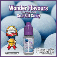 Wonder Flavours Sour Ball Candy SC - ลูกอมลูกกลมรสเปรี้ยว(เข้มข้น) - กลิ่นผสมอาหาร - ผ่านการรับรองจาก อย. ประเทศไทย บรรจุและขายโดย Flavorfy กลิ่นผสมอาหารอเนกประสงค์ เหมาะสำหรับ ลูกอม, กัมมี่, น้ำผลไม้, เบเกอรี่, ไอศครีม, ของเหลวอื่่นๆ